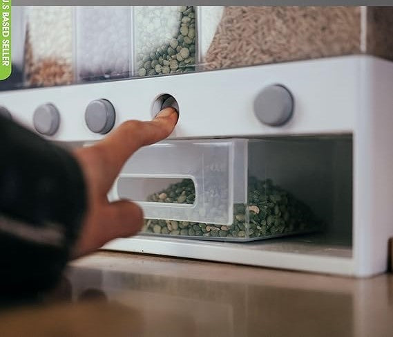 DISPENSADOR DE ALIMENTOS SECOS 6 EN 1 (12 UND X CAJA) SH-333